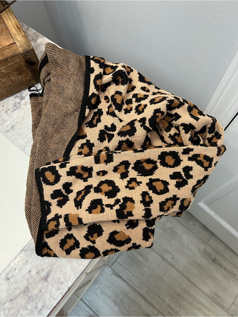 Rachel Zoe Leopard Sweater